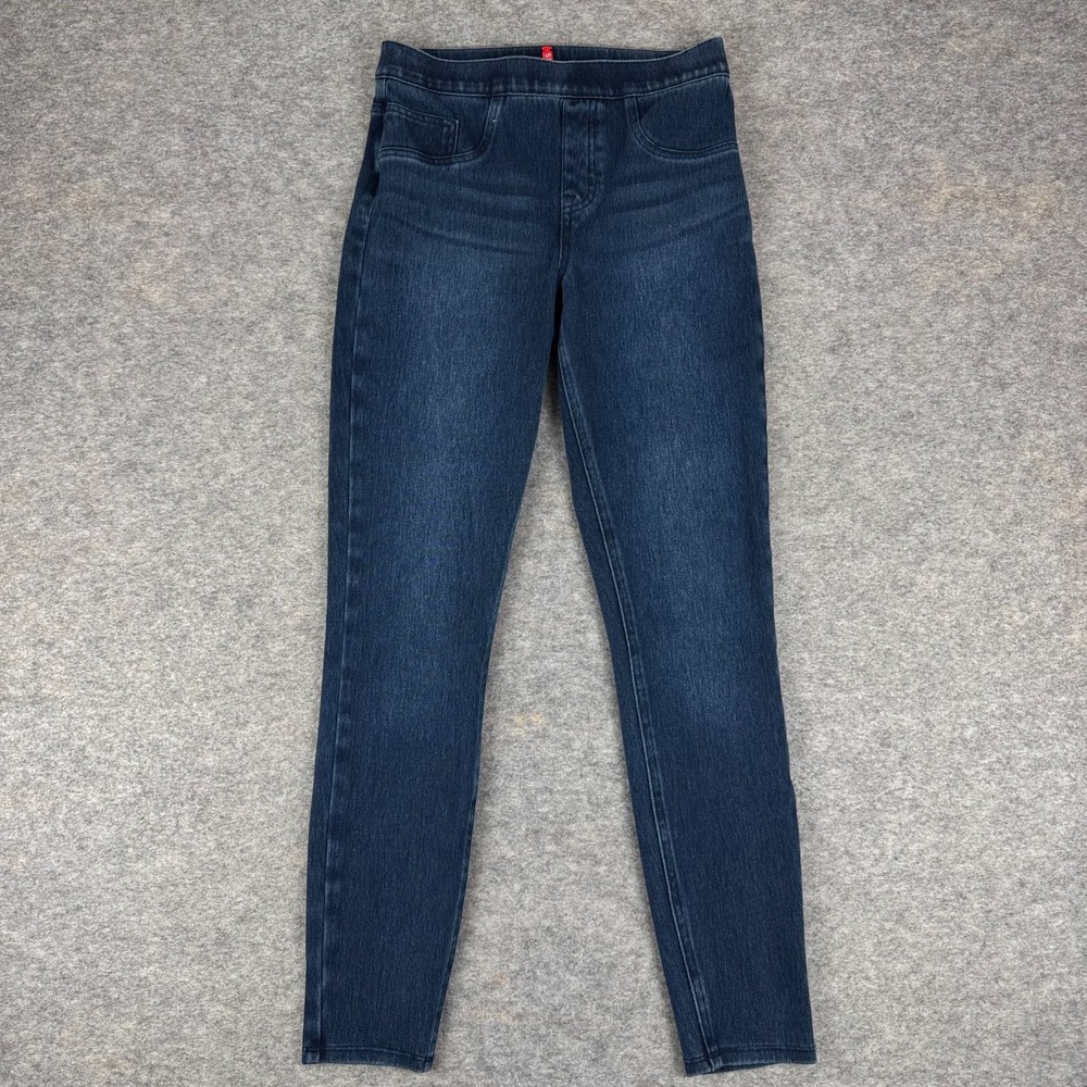 SPANX Jean-ish Ankle Leggings 28" Blue Womens‎ Small S